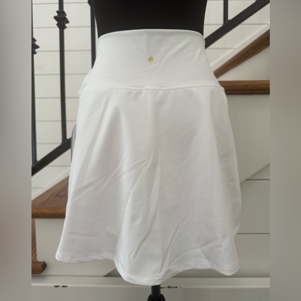 NWT Spiritual Gangster Nyla Active Skirt White | Size Large - Picture 4 of 7